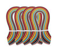 PH PandaHall 1440 Strisce 36 Colori Carta per Quilling Strisce di Carta Quilling per Fai da Te Artigianato di Carta, Creazione di Fiori di Carta, 525x3mm