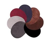 PH PandaHall 14pz Toppe Scamosciate Termoadesive Toppe Maglione Gomito, 7 Colori Toppes in Tessuto da Cucire Ovali per Riparare Pantaloni Giacche e Camicie, 14x11cm
