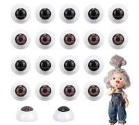 PH PandaHall 20 Imposta 22mm Bulbi Oculari Artigianali, Bulbi Oculari in Plastica Realistici Occhi Spaventosi Puntelli Horror di Halloween per Decorazioni per Feste Oggetti di Scena dell'orrore