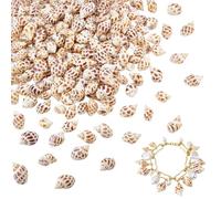 PH PandaHall 200pz Perline di Conchiglia Spirale Grandi Naturali 20-30mm Ciondoli di Conchiglia Marina Perline Spaziatrici da Spiaggia per Orecchini Braccialetti Collane Fai Da Te