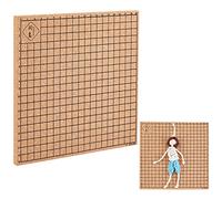 PH PandaHall 20x20cm Macrame Project Board Piazza Fatti a Mano Intrecciare Mestiere Helper Bordo Double-Sided Griglie Cerchi Grande Bordo per Il Braccialetto Dei Capelli Treccia Parrucche