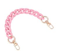 PH PandaHall 29cm Catena Acrilico per Borsa Rosa Catena Decorativa Borsa, Carina Catene di Ricambio Corta con Fibbie per Borsetta Portafoglio Borse Piccole