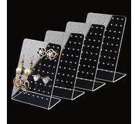 PH PandaHall 3 pezzi perline orecchini orecchini a forma di supporto gancio supporto organizer display Board vetrina supporto
