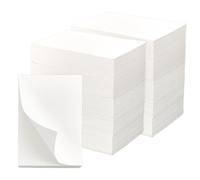 PH PandaHall 30 Pack Blank Note Pads 250 Sheets Per White Writing Pads Memo Pad Small Server Paper Notepads Scratch Pad for Office School Home To Do Grocery List Sketching, 5.3x3.7 Inch