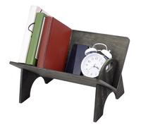 PH PandaHall 33cm Mini Scaffale per Libri Organizzatore da Tavolo in Legno, Mensole Libri Scaffale da Tavolo Scrivania per Casa Soggiorno Camera Ufficio Scuola