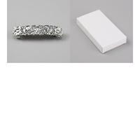 PH PandaHall 3pz Fermagli per Capelli a Nodo per Donne, 78x17.5mm Argento Antico Fermaglio per Capelli per Donne Accessori Gioielli per Capello Regalo per Feste