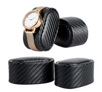 PH PandaHall 4 pz Inserti per Cuscini per Orologi in Pelle PU Nero Display per Orologi Cuscino Ovale per Cuscini per Orologi con Copertura per Piccole Imprese Vendita di Orologi da Polso