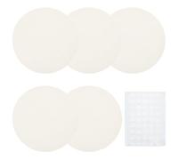 PH PandaHall 5 pz paralume rotondo diffusore 18 cm bianco tessuto lampada | Diffusore di paralume, paralumi a prova di abbagliante con adesivi per faretti da incasso, pendenti, lampade da tavolo da