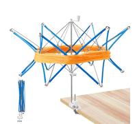 PH PandaHall Avvolgitore per Gomitoli di Filato in Acciaio Inox Porta Gomitoli per Uncinetto, Avvolgitore per Rocchetti Azionato Manuale Pieghevole per Gli Appassionati di Maglieria, 44.5x5.3x4.5cm