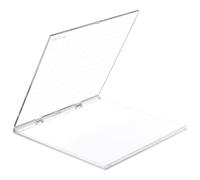 PH PandaHall Blocco per Timbri In Acrilico, Strumento di Posizionamento Timbro Da 16 cm Blocco Timbro Pieghevole per La Creazione di Biglietti, Scrapbooking, Journaling