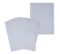 PH PandaHall Intercalari 20 schede AZ per raccoglitori ad anelli grigio alfabeto in plastica per raccoglitori a fogli mobili calendari uffici scuole studenti insegnanti, 29,6 x 21 cm