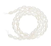 PH PandaHall Perline di Perle D'Acqua Dolce, Perle Naturali Perle A Forma di Riso Da 3.5~5 mm Perline Distanziatrici Sfuse per Creazione di Gioielli Orecchini con Perline (73~86 pezzi)