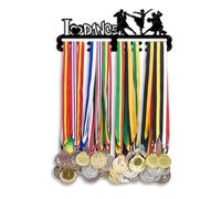 PH PandaHall Porta Medaglie da Ballo, Gancio per Medaglie per Ballerini Ganci per Medaglie Sportive I Love Dance Espositore per Medaglie Porta Nastro Supporto per Atleti Competizione 60+ medaglie
