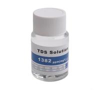 Ph per soluzione di calibrazione 1288/cm Conducibilità Plus Salinità Ml Liquido di riferimento per misuratore di pH tampone Plus/tds Tester Calibrazione 25 Standard Laboratory (1382ppm)