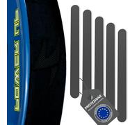 Ph Pro Heat Confezione 5 Protezione Racchetta Padel Transparente - Protettore Racchetta Padel Robusto, Resistente e Leggero 35x370mm - Paracolpi Racchetta Padel Adattabile.