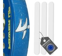 Ph Pro Heat Protezione Racchetta Padel Transparente Ruvido - Protettore Racchetta Multigranulato, Resistente - Paracolpi Padel Facile da Applicare e Adattabile 35x370mm.