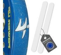 Ph Pro Heat Protezione Racchetta Padel Transparente Ruvido - Protettore Racchetta Multigranulato, Resistente - Paracolpi Padel Facile da Applicare e Adattabile 35x370mm.