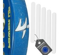 Ph Pro Heat Protezione Racchetta Padel Transparente Ruvido - Protettore Racchetta Multigranulato, Resistente - Paracolpi Padel Facile da Applicare e Adattabile 35x370mm.