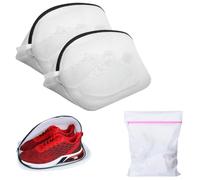 Ph Pro Heat Sacchetto Scarpe Lavatrice - 2 Unità Sacchetti per Lavare con Cerniera Riutilizzabile più una Piccola Sacca.