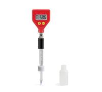 Ph Tester for alimenti Ph Meter digitale Elettrodo in vetro affilato for alimenti for acqua, latte, formaggio, suolo(Ph-98108)