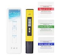 PH Tester Misuratore Digitale, Misuratore PH Digitale Gamma 0.00-14.00 Penna PH, Portatile PH test, Penna PH Piaccametro Tascabile per acquari, Piscine, Acqua, Laboratorio,Piscina