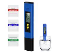 PH Tester Misuratore Digitale, Tester Digitale Acqua di Misurazione 0.00-14.0 PH, Penna PH Piaccametro Tascabile con Funzione di Calibrazione Automatica, Phmetro Acqua per Piscina, Spa, Idroponica