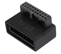 PH19B USB 30 Header interno USB30 19/20P Socket Adattatore convertitore a 90 gradi per scheda madre