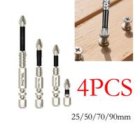 PH2 Per Cacciavite a per croce Set 4PCS 25mm 50mm 70mm 90mm Acciaio Lega HRC62