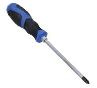 PH2 x 125 mm Phillips Premium Cacciavite Magnetico Temperato Punta + Impugnatura in Gomma