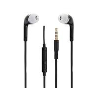 PH26 Auricolari stereo cablati per Motorola Razr 60 2025 neri con controllo del volume e microfono - ascoltatori audio di alta qualità in silicone ultra comfort