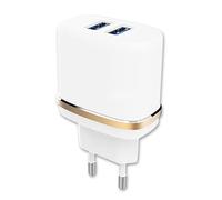 PH26 Caricabatterie compatibile con Honor 400 Pro Ultra-potente e veloce, 2 x USB 5 V/2,1 A + 1 A in sicurezza