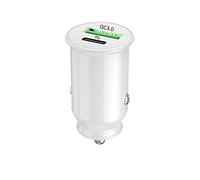 PH26 Caricabatterie da auto per Xiaomi Redmi Note 9S Ultra-Compact e Potente USB verso USB Tipo C Ricarica Rapida 30W PD & QC 3.0-2 Porte per Charger 2 dispositivi simultaneamente