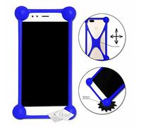 PH26 Cover antiurto per MsMga Smartphone 4,7 Super Silicon Bumper di qualità per MsMga Smartphone 4,7, colore: Blu
