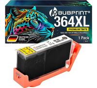 Bubprint Cartuccia d'inchiostro compatibile per HP 364 XL 364XL per DeskJet 3070A 3520 OfficeJet 4620 4622 PhotoSmart 5510 5520 5524 6510 6520 7510 7520 B109-a B110 B110a C310a Nero