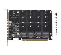 PH44 NVME Scheda Array A 4 Dischi Scheda Split Array Segnale PCIE U1D22877
