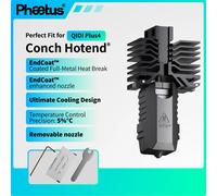 Phaetus per stampante 3D QIDI Plus4 Conch M6 Hotend di alta qualità con ugello Endcoat 0,2 0,4 0,6 0,8 mm per stampante 3D QIDI