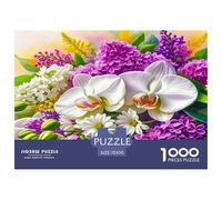 Phalaenopsis Puzzle 1000 Pezzi Impossibile - Regalo Perfetto 1000 Teile Flower Puzzle Giocattolo Decompressivo Intellettuale Educativo Intrattenimento Creativo Für Erwachsene Und Kinder Ab 8 Jahren 70