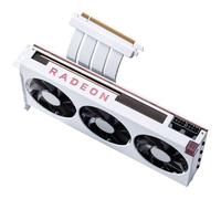 Phanteks PCI-E 4.0 x16 Riser Flachband-Kabel 90 PH-CBRS4.0_FL22_WT01