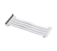 Phanteks 300 mmFlatline PCI-E 4.0 x16Riser Cable 90 Adapter - White