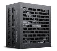 Phanteks AMP GH 1000W 80PLUS Platinum, alimentatore ATX, completamente modulare, efficienza Gold-rated, cavi intrecciati individuali, ATX 3.1, PCie Gen 5.1, ventola silenziosa, nero