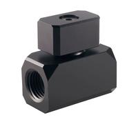 Phanteks Ball Valve G1/4" Kugelhahn Messing black PH-BVA_BK_G1/4 Ottone