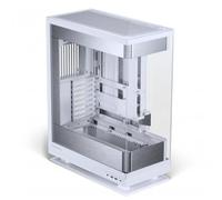 Phanteks Evolv X2, telaio di gioco a metà torre, sistema di raffreddamento verticale, telaio in vetro temperato trasparente, pannello interno in alluminio spazzolato con illuminazione D-RGB integrata,