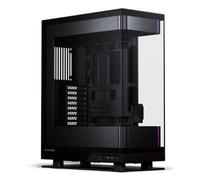 Phanteks Evolv X2, telaio di gioco a metà torre, sistema di raffreddamento verticale, telaio in vetro temperato trasparente, pannello interno in alluminio spazzolato con illuminazione D-RGB integrata,