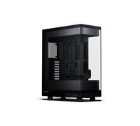 Phanteks Evolv X2, telaio di gioco a metà torre, sistema di raffreddamento verticale, telaio in vetro temperato trasparente, pannello interno in alluminio spazzolato con illuminazione D-RGB integrata,