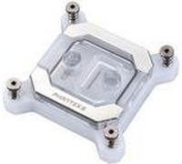 Phanteks Glacier C370I Intel CPU Water Block Acrylic Cover RGB LED - White NEW