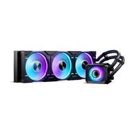 Phanteks Glacier One 360D30 X2 AIO - Dispositivo di raffreddamento per CPU liquido, design Evolv X2, 3 ventole D30-120 D-RGB, per Intel LGA 1851, 1700, 1200, 115x, AMD AM4/AM5 Socket (nero)