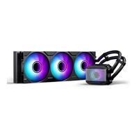 Phanteks Glacier One 360M25 G2 AIO Dissipatore a Liquido CPU, Cover Pompa ARGB, 3 Ventole 120mm M25 G2 PWM ARGB ad Alte Prestazioni, Socket Intel LGA 1700, 1851, 1200, 115x ed AMD AM4/AM5, Nero
