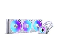 Phanteks Glacier One 420D30 X2 AIO Liquid CPU Cooler, Evolv X2 alluminio Cap Design, 3X Performance D30-140 D-RGB ventole per Intel LGA 1851, 1700, 1200, 115x e AMD AM4/AM5 socket (bianco)