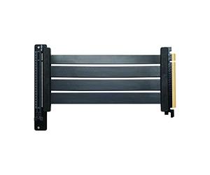 Phanteks PCI-E 4.0 x16 Riser Flachband-Kabel, 90 Grad, 22cm - nero