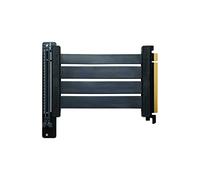 Phanteks PCI-E 4.0 x16 Riser Flachband-Kabel, 90 gradi, 15cm - nero